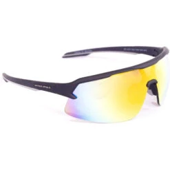 Rawlings RY2101 Youth Boys Baseball Shield Sunglasses Sport (Black/Yellow) -Deals Baseball Store 02a0837