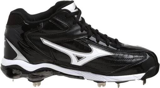 New Mizuno Men's 9 Spike Classic G5 Mid Baseball Cleat Men 6.5 Black/White -Deals Baseball Store 03232 48d4c50d ff80 4f25 85fa e7ec8de10194