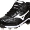 New Mizuno Men's 9 Spike Classic G5 Mid Baseball Cleat Men 10.5 Black/White -Deals Baseball Store 0323 e44fdfe6 5a3d 4631 a3b2 d45d0ed4b5fa