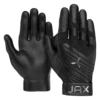 JAX Batting Gloves Pro Model Adult Batting Gloves (Midnight Black) -Deals Baseball Store 1 Jax pro model adult batting gloves left hand swing midnight black