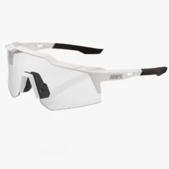 100% Speedcraft XS Sport Performance Sunglasses - Sport And Cycling Eyewear (Matte White - HiPER Silver Mirror Lens) -Deals Baseball Store 100 60009 00003MatteWhite SilverMirr4