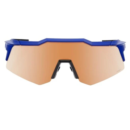 100% Speedcraft XS Sport Performance Sunglasses - Sport And Cycling Eyewear (Gloss Cobalt Blue - HiPER Copper Mirror Lens) -Deals Baseball Store 100 60009 00006GlossCobaltBlue CopperMirr2