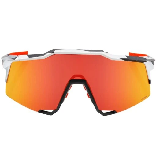 100% Speedcraft Sport Performance Baseball Sunglasses HD Interchangeable Lens (Soft Tact Grey Camo - Red Multilayer Mirror Lens) -Deals Baseball Store 100percentspeedcraftsunglasses 60007 00010 greycamoredmultimirrlens 2