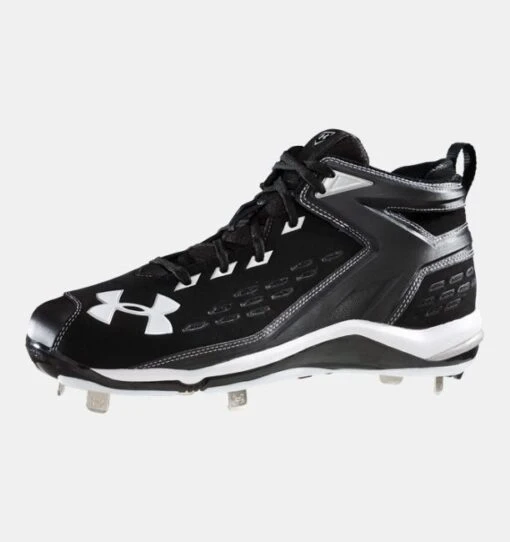 New Under Armour Yard II 5/8 ST Mens Size 12 Black/White Baseball Cleats -Deals Baseball Store 1210456 001 c31b4b28 5a55 417f a963 875dc4662eef