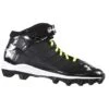 New Under Armour Boy's 10k Crusher Mid Football Cleat Black/White -Deals Baseball Store 1235878 001 43372b46 2996 47e8 9a6a debfed7a55b9