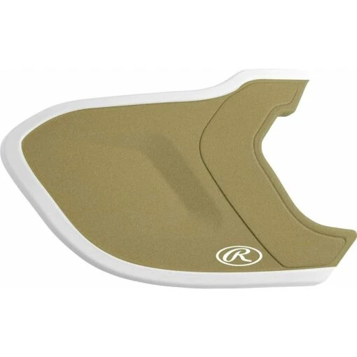 Rawlings Mach EXT Batting Helmet Extension Flap Piece Left & Right Handed Hitter (Vegas Gold) -Deals Baseball Store 124523500206 7