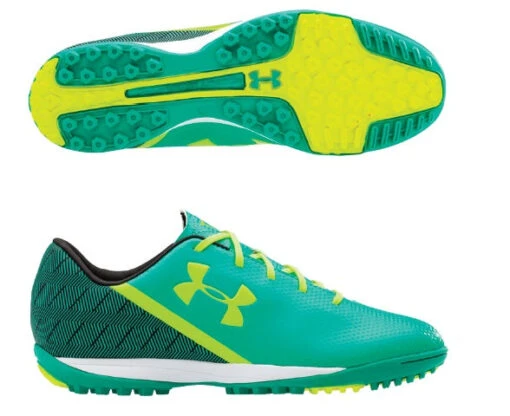 New Under Armour Mens 9.5 SF Flash TR Soccer Cleats Green/Yellow Molded Cleats -Deals Baseball Store 1263711 403 bba51007 3e45 49f9 972e 79d628021d0e