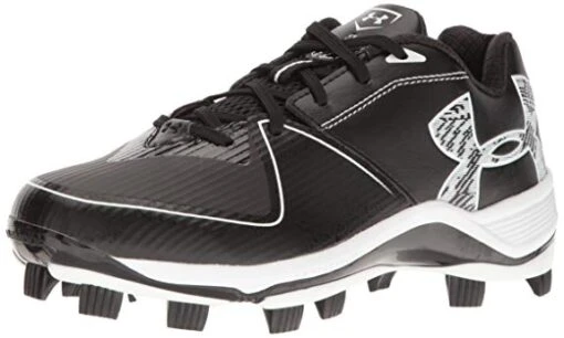 New Under Armour Women's Glyde TPU Softball Size 5.5 Blk/Wht Molded Cleat -Deals Baseball Store 1278761 001 06edf48b 2ad5 44ea b62c 805a1d20cbc2