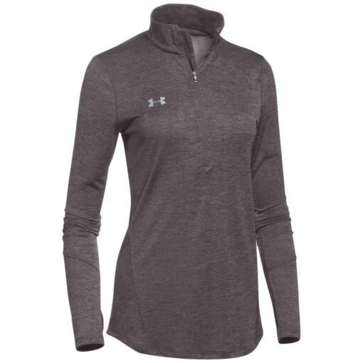 Under Armour Novelty Women's 1/2 Zip (Charcoal) -Deals Baseball Store 1305682 019 f 1024x1024 6f70ce7e 04da 44e9 83b8 73a5e6e956a0