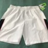 New Prince Tennis Shorts Men Terry Lined Pocket 11" Inseam Medium Wht/Nvy/Rd -Deals Baseball Store 14020