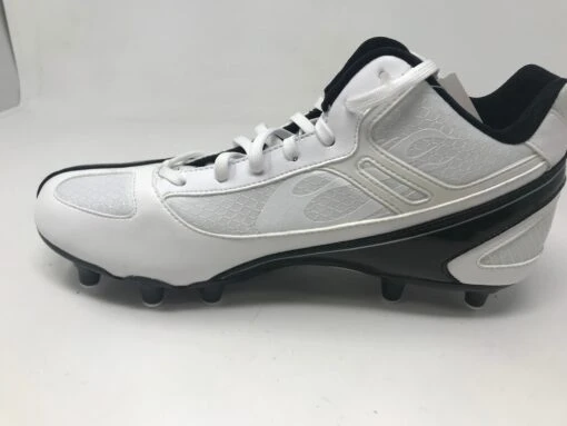 New Adidas Men's Size 8.5 Scorch Thrill Superfly Mid Football Cleat Black/White -Deals Baseball Store 2019 04 15 2014.57.33 scaled