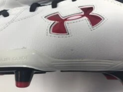 New Other Under Armour Striker II FG Football Molded Cleats Men's 13 Wht/Blk/Rd -Deals Baseball Store 2020 03 12 2008.00.36