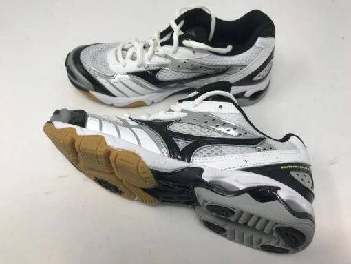 New Mizuno Women's Wave Bolt Volleyball Shoes White/Black Womens Size 6.5 -Deals Baseball Store 2020 07 20 2010.00.50 scaled