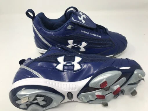 New Under Armour UA Laser II Steal Softball Cleat Womens Size 7 Blue/White -Deals Baseball Store 2020 07 21 2013.14.05 e35f32c9 155d 45f0 9968 a30ce564b3c7 scaled