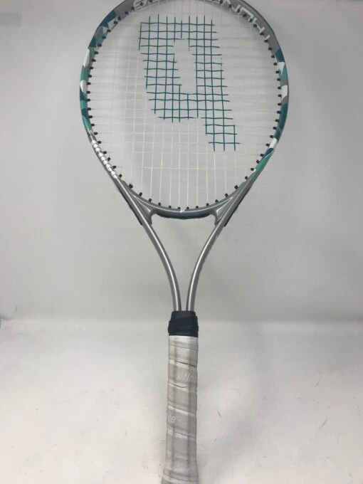 Used Prince 110 Thunder Strike Tennis Racquet 2020 Silver/White/Red -Deals Baseball Store 2020 11 10 2009.43.09 scaled