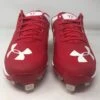 New Under Armour Men's 6.5 Yard Low ST Red/White Baseball Metal Cleats -Deals Baseball Store 2021 06 08 2013.09.42