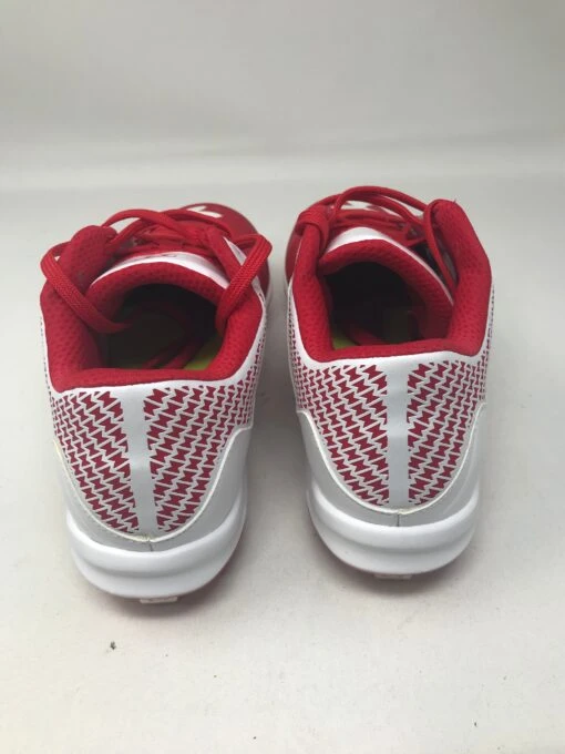 Used Under Armour Men's 6.5 Yard Low ST Red/White Baseball Metal Cleats -Deals Baseball Store 2021 07 16 2014.30.36 scaled