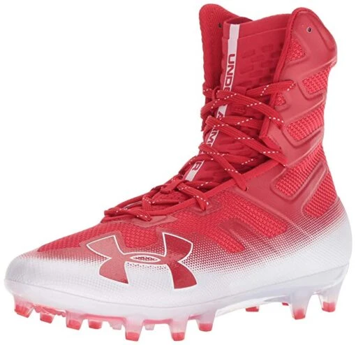 New Under Armour Highlight Mc Molded Football Cleat Mens Size 11.5 Red/White -Deals Baseball Store 3000177 602 5c876293 acc0 4c1b a1e6 70a29c3a4a39