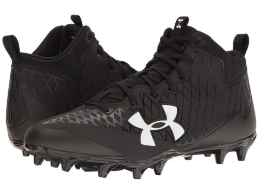 New Under Armour Nitro Select Mid MC Molded Football Cleat Mens Size 15 Blk/Wht -Deals Baseball Store 3019809 001 ebb53192 f197 4aad b2b8 eccbaeb6c5ad