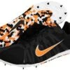 New Nike Trainers Shoes Mens 11/Women 12.5 Zoom Rival D V Black/Orange -Deals Baseball Store 31q6ni7jj l. ac