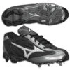 New Mizuno Vapor G2 Low 320222 Mens 12.5 Baseball Cleat Black/Silver Metal Spike -Deals Baseball Store 320222 ebbba5b9 7e9f 4379 8f4b bb3d883aabd7