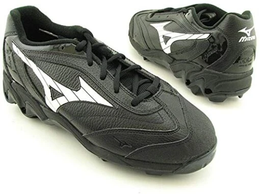 New Mizuno Finch 9 Spike 320232 Womens 10.5 Fastpitch Softball Cleats Blk/White -Deals Baseball Store 320232.9000 4cd4ab47 1f8f 452c 897a 37f662d5e0e5