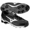 New Mizuno 9 Spike Classic Low G5 LC 320357 Baseball Cleats Mens 9.5 Black/White -Deals Baseball Store 320357 20blk