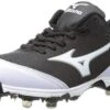 New Mizuno Women's 9-Spike Select Softball Cleat Size 10 Black/White -Deals Baseball Store 320460.9000 d8c53354 45e0 4b23 ba48 4d0988349c01