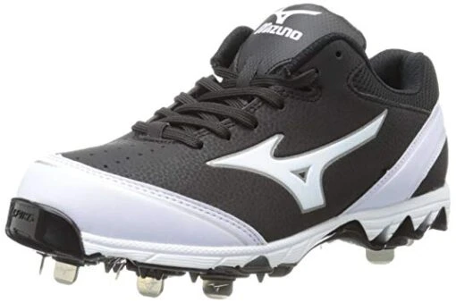 New Mizuno Women's 9-Spike Select Softball Cleat Size 10 Black/White -Deals Baseball Store 320460.9000 d8c53354 45e0 4b23 ba48 4d0988349c01