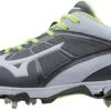 New Mizuno 9 Spike Swift 4 Size Womens 9.5 Softball Cleat Grey/White -Deals Baseball Store 320510.9100 fc52353c c62c 49a8 9444 18fca5693686