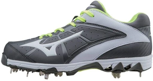 New Mizuno 9 Spike Swift 4 Size Womens 9.5 Softball Cleat Grey/White -Deals Baseball Store 320510.9100 fc52353c c62c 49a8 9444 18fca5693686