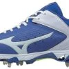 New Mizuno Wmn's 7 9-Spike Swift 5 Molded Baseball Cleat Shoe Royal/White -Deals Baseball Store 320554.5200