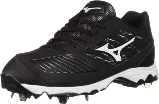 New Mizuno Women's 9-Spike Advanced Sweep 4 Metal Softball Cleats 7.5 Blk/Wht -Deals Baseball Store 320569.900 4ad7d9cf 16a3 4e1f 8374 0ae67d72a573