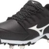 New Mizuno Women's 9-Spike Swift 6 Low Metal Cleat Softball Black/Wht Sz 9.5 -Deals Baseball Store 320588.9000 814915b9 b246 43f2 baa6 d4714a0fe3d7