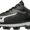 New Mizuno Women's Finch Select Nine Molded Cleat Softball Shoe 11.5 Black/White -Deals Baseball Store 320591.9000 c0fab970 2c46 4dde ac75 59a8b6e4adb9