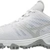 New Mizuno Women's Finch Select Nine Molded Cleat Softball Shoe 10.5 White/White -Deals Baseball Store 320595.0000 88638d0c faef 469f a86e 65c0ead1b375