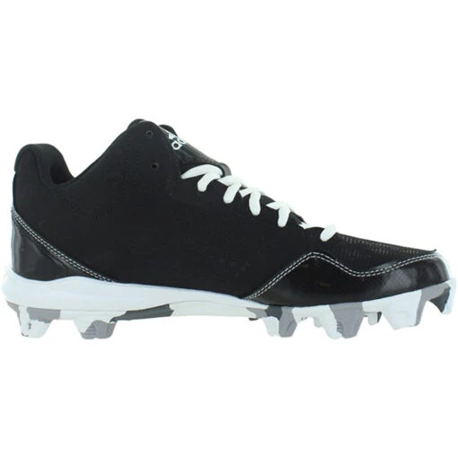 Adidas Wheelhouse Mid 2 Men's Big Kid Rubber Baseball Cleats (Black/White) -Deals Baseball Store 51gtdjds3rl. ac ul1100