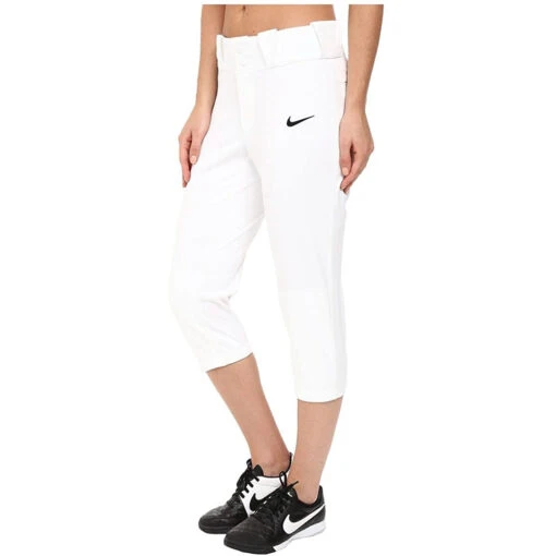 Nike Diamond Invader 3/4 Women's Training Softball Pant (White) -Deals Baseball Store 51hgneh0rll. ac ul1120