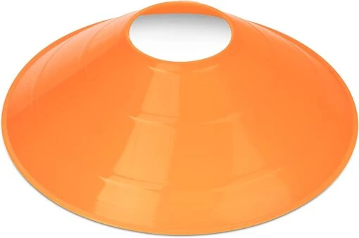 New Other Champion Sports 7.5" Diameter Flexible Saucer Field Cone Orange (100Ct) -Deals Baseball Store