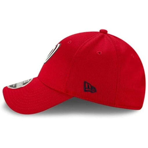 New Era MLB Washington Nationals 9FORTY Stretch Snapback Hat, OSFA (Red) -Deals Baseball Store 613p