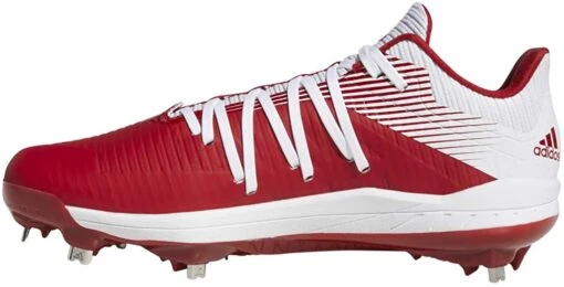 New Adidas Men's Afterburner 6 Sneaker Baseball Cleats Size 12.5 Red/White -Deals Baseball Store 61szma8f9nl. ac uy575