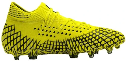 New PUMA Future 4.1 Netfit FG/AG Men 11.5 Soccer Molded Cleats Yellow/Black -Deals Baseball Store 61utfwoglpl. ac uy625