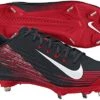 New NIKE Lunar Vapor Pro 683895 016 Mens 8.5 Baseball Cleats Blk/Red -Deals Baseball Store 683895 20016 c3a238d8 417a 430e ba26 c6c1fa6d745b