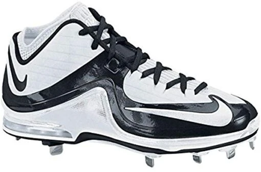 New Nike Air Max MVP Elite 3/4 Blk/Wht Sz 8.5 Baseball Cleats -Deals Baseball Store 684687 20010 a940348c 4882 48ac 9c20 41825662ec94