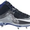 New Nike Air Max MVP Elite 3/4 Blk/Ryl Sz 11.5 Baseball Cleats -Deals Baseball Store 684687 20014