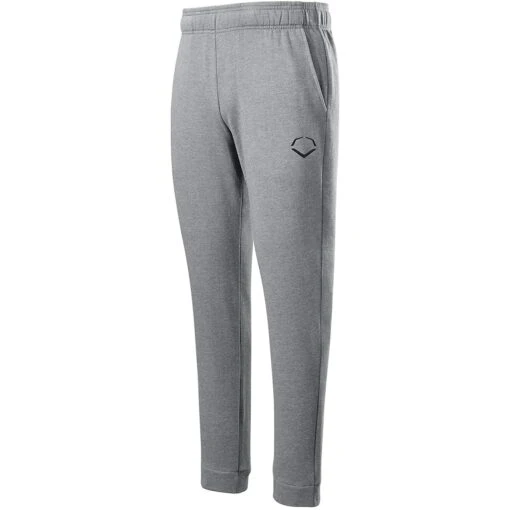 EvoShield Pro Team Baseball Youth Boy's Fleece Jogger Sweatpants (Grey) -Deals Baseball Store 6nvcm73