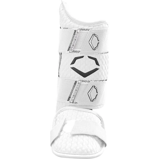 Evoshield PRO-SRZ 2.0 Left Handed Batter's Baseball Softball Leg Guard, White -Deals Baseball Store