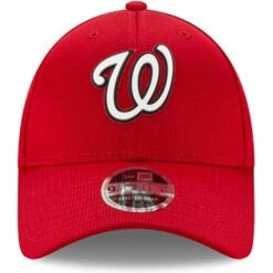 New Era MLB Washington Nationals 9FORTY Stretch Snapback Hat, OSFA (Red) -Deals Baseball Store 71an8kwmysl. ac sx679