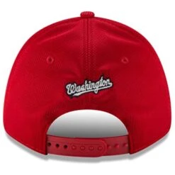 New Era MLB Washington Nationals 9FORTY Stretch Snapback Hat, OSFA (Red) -Deals Baseball Store 71e7ojslpel. ac sx679