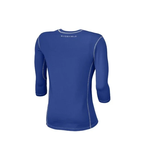 EvoShield Pro Team Baseball Adult Men's Mid Sleeve Workout Tee Shirt (Royal) -Deals Baseball Store 71giokoapfl